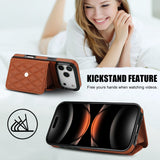 Phone Case Protective Leather Cover Crossbody Shoulder Strap Quilted Chanel-style