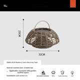 Outdoor Chandelier Garden Lamp Hanging Exposed Table Lamp Pavilion Chandelier