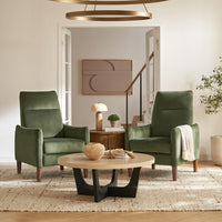 Arthur Recliner Chair with 3 Positions, Accent Chair, Mid Century