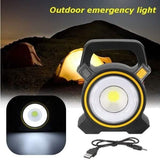 60W Solar Portable Rechargeable LED Flood Lamp