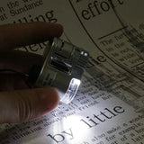 60X Handheld Magnifying Glass Mini Pocket Microscope