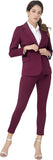 Marycrafts Women’s Two Piece Suits – Business Blazer Pant Suit Set, Professional Work Outfit for Office