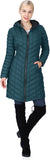 Outdoor Ventures Women's Maryan Hooded Ultra Lightweight Warm Thermolite Long Puffer Coat