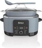 Ninja MC1101 Foodi Everyday Possible Cooker Pro, 8-in-1 Versatility, One-Pot Faster Cooking Replaces 10 Tools, Family-Sized Capacity with Adjustable Temp Control, 6.5 quarts, Midnight Blue