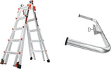 Little Giant Multi-Position Ladder, Velocity, M17, 9-15 Foot, Aluminum, Type 1A, 300 lbs Weight Rating & Work Platform, Aluminum, 375 lbs Weight Rating
