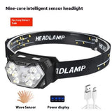 Outdoor Night Fishing Waterproof Headlight