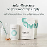 Nutrafol Women's Balance Hair Growth Supplements, for Ages 45+, Clinically Proven for Visibly Thicker Hair and Scalp Coverage, Dermatologist Recommended - 2 Month Supply, 2 Refill Pouches