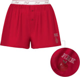 Victoria's Secret Women's Sleep Boxer Short, Red Lacquer, XL
