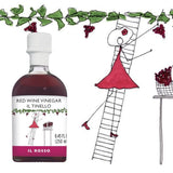 IL TINELLO, Red Wine Vinegar Aceto di Vino Rosso, (8.45 fl oz) 250ml