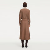 GOELIA Fall Skirt Sets Women 2 Piece Outfits Knit Pullover Sweater Top and Sweater Midi Skirts Going Out Winter Clothing