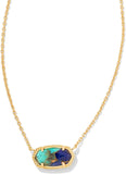 Kendra Scott Elisa Pendant Necklace for Women, Fashion Jewelry, 14k Gold-Plated