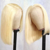 613 Lace Front Bob Wig (Platinum Blonde) Icy Cutie