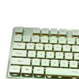 Prewalker V3 Wired Mute Keyboard Mouse Suit Mechanical Feeling Girls Office Typing Wireless Bluetooth Computer