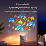 LED Christmas Snowflake Projection Light
