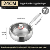 Pure Titanium Wok For Stir-frying