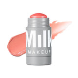 Milk Makeup Lip + Cheek Stick – Multi-Use Cream Blush + Lip Color with Mango Butter, Avocado Oil + Apricot Oil – Hydrating, Buildable, Long-Lasting, Vegan Formula – Werk, 0.21 oz