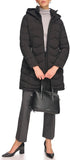 Calvin Klein Women's Long Chevron Puffer Jacket