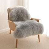 duduta Navy Blue Faux Sheepskin Throw Rug 2x3 ft, Fluffy Shag Fur Chair Cover Small Bedside Dorm Rug Non Slip Machine Washable