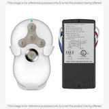 Anderic Substitute Kit for Prichor RC-5T RC-5R Ceiling Fan Remote Control Kit for 3-Speed Ceiling Fans [63T-AC83T-KIT]