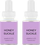 Pura & Simplicity Home Scent Refill - Smart Air Diffuser - Up to 120-Hours of Luxury Fragrance per Refill - Home Essential - Clean & Safe Diffuser Fragrance - 2 Pack, Apple