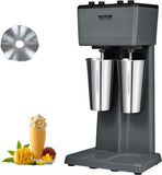VEVOR Milkshake Maker Machine, 375W Commercial Milk Shake Maker Mixer, Single Head Drink Mixer Blender Machine, 3-Speed Milkshake Blender with 27.7oz Stainless Steel Cup for Commercial