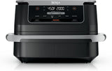 Ninja | Air Fryer | Finish Cooking Multiple Foods at the Same Time | 6-in-1 (Air Fry, Broil, Roast, Keep Warm, Dehydrate, Bake) | Fit up to 8lb Chicken Wings in the two 5 QT Baskets | DZ302
