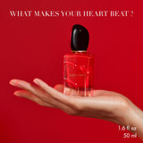 Armani Beauty - Sì Passione - Eau de Parfum - Vanilla Perfume for Women - Floral Citrus Fragrance - Blackcurrant Nectar, Damascena Rose, Black Tea Notes