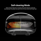 Dome 2 Air Fryer, Extra Large Airfryer with Superior Airflow, Self-cleaning Smart Digital Fryer with PFAS free Basket for Quick Easy Meals, Fits a 12" Pizza or 4-Slice Toast