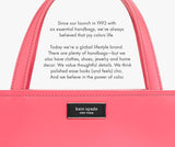 kate spade new york Cute Canvas Tote Bag for Women, Black Canvas Beach Bag, Book Tote with Pocket, Scatter Dot