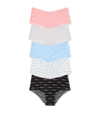 Victoria's Secret PINK Women's No Show Cheeky Underwear, Panties for Women, Halloween Pack, M