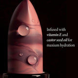 LAURA GELLER NEW YORK Italian Marble Sheer Lipstick - Berry Banana - Hydrating & Lightweight - Vitamin E & Caster Seed Oil - Cream Finish