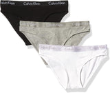 Calvin Klein womens Motive Cotton Multipack Bikini Panty 2 Pack