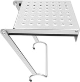 Little Giant Multi-Position Ladder, Velocity, M17, 9-15 Foot, Aluminum, Type 1A, 300 lbs Weight Rating & Work Platform, Aluminum, 375 lbs Weight Rating