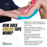 Kinesio Tex Gold Pain Relief Band 2" x 16ft | Therapeutic Tape