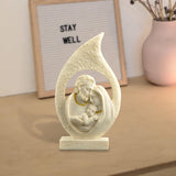 Nativity Sets for Christmas 10 Pieces - Hand Painted Nativity Scene Indoor, 4.8" Classic Figurines Holy Family Jesus Manger Crib Ornament, Xmas Decorations