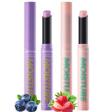 Jolilab Tinted LipBalm Color Change Silky Texture Fruit Flavoured for Lip Long Lasting Taste Waterproof Moisturizing Hydrating Lip Make-up for for Women and Girls