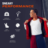 Pair of Thieves Men's Tank Top Undershirts 3 Pack - Slim Fit, Soft & Breathable Tank A Shirt - Comfortable Men's Undershirts