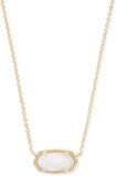 Kendra Scott Elisa Pendant Necklace for Women, Fashion Jewelry, 14k Gold-Plated