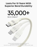 Anker USB-A to USB-C Cable (3 ft / 6 ft, Upcycled-Braided)