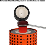 GTE Gold Melting Furnace – 1+3 KG Electric Digital Smelting Kiln Kit, 1800W 2100°F for Gold Silver Copper Aluminum (110V)