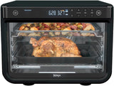 Ninja DT251 Foodi 10-in-1 Smart XL Air Fry Oven, Bake, Broil, Toast, Roast, Digital Toaster, Thermometer, True Surround Convection up to 450°F, includes 6 trays & Recipe Guide, Silver