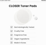 Frankly Closer Pore Tightening Toner Pads
