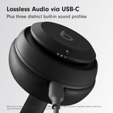 Beats Studio Pro Premium Wireless Over-Ear Headphones- Up to 40-Hour Battery Life, Active Noise Cancelling, Great for Travel & Commuting, USB-C Lossless Audio, Apple & Android Compatible -Black (Refurbished)