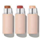 EarthsCure Glow Trio - 3 Piece Set. Contains a Bronzer, Blush, and Highlighter. Buildable Cream Sticks For a Luminous, Natural, and Youthful Look