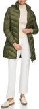 Calvin Klein Women's Long Chevron Puffer Jacket