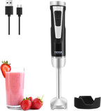 VEVOR 500W 12 Inch Heavy Duty Hand Mixer, Variable Speed Stick Mixer with 304 Stainless Steel Blade, Multi-Purpose Portable Mixer for Soup, Smoothie, Puree, Baby Food