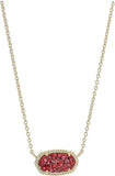 Kendra Scott Elisa Pendant Necklace for Women, Fashion Jewelry, 14k Gold-Plated
