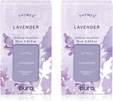 Thymes Pura Refills – 2 Pack of Oil Diffuser Scents – Long-Lasting Pura Diffuser Refills – Premium Home Fragrance – Notes of Pressed Apple, Clove & Cardamom (Simmered Cider, Pack of 2)
