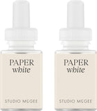 Pura x Studio McGee Home Scent Refill - Smart Air Diffuser - Up to 120-Hours of Luxury Fragrance per Refill - Home Essential - Clean & Safe Diffuser Fragrance - 2 Pack, Santal Vanilla