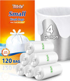 10 Gallon 200 Counts Extra Strong Trash Bags Tall Kitchen Garbage Bags by Teivio, 9 Gallon 10 Gallon,Bathroom Trash Can Bin Liners, Intended for Home,Plastic Bags for office kitchen Garden,Black
